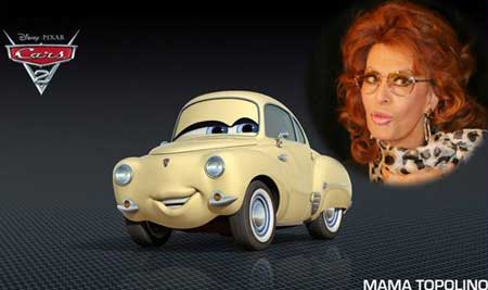 Sophia Loren Voices Cars 2's Mama Topolino